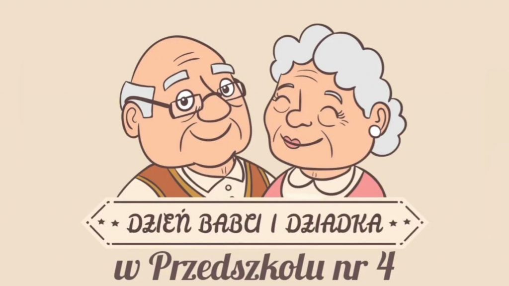 Dzień Babci i Dziadka w Przedszkolu nr 4 w Gliwicach