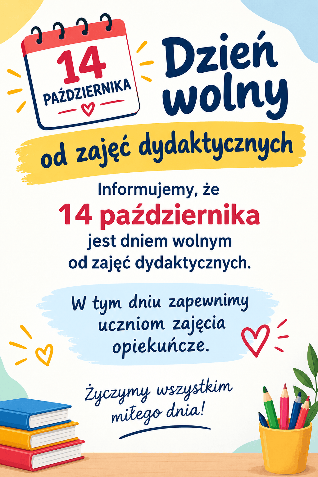 Dzień wolny od zajęć dydaktycznych